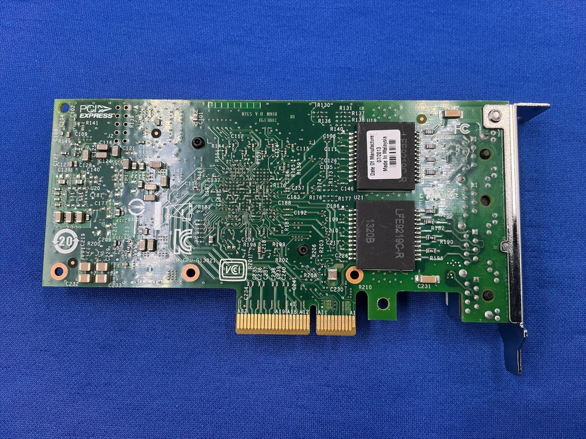 Cisco UCSC-PCIE-IRJ45 Intel I350-T4 Quad Port 1GbE RJ45 PCIe Network Adapter
