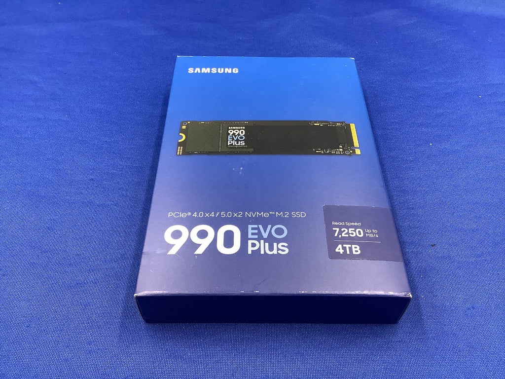 NEW MZ-V9S4T0 Samsung  990 EVO PLUS 4TB PCle 4.0 NVMe M.2 SSD MZ-V9S4T0B/AM