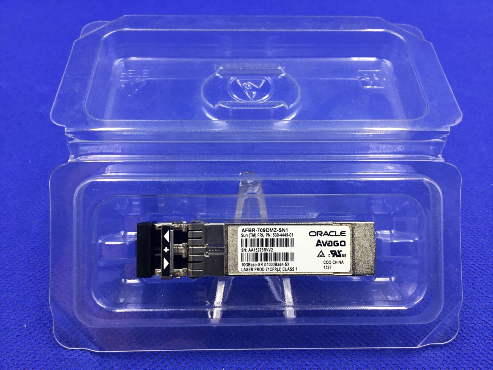 Sun Oracle AFBR-709DMZ-SN1 530-4449-001 SFP+ 10Gb 10Gbe 1gb SR SX 850nm