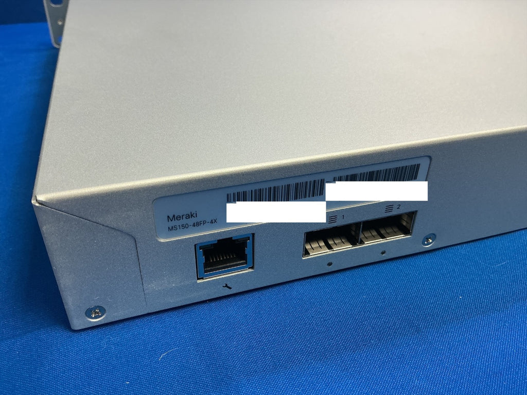 Cisco Meraki MS150-48FP-4X 48-Port PoE Managed Ethernet Switch UNCLAIMED