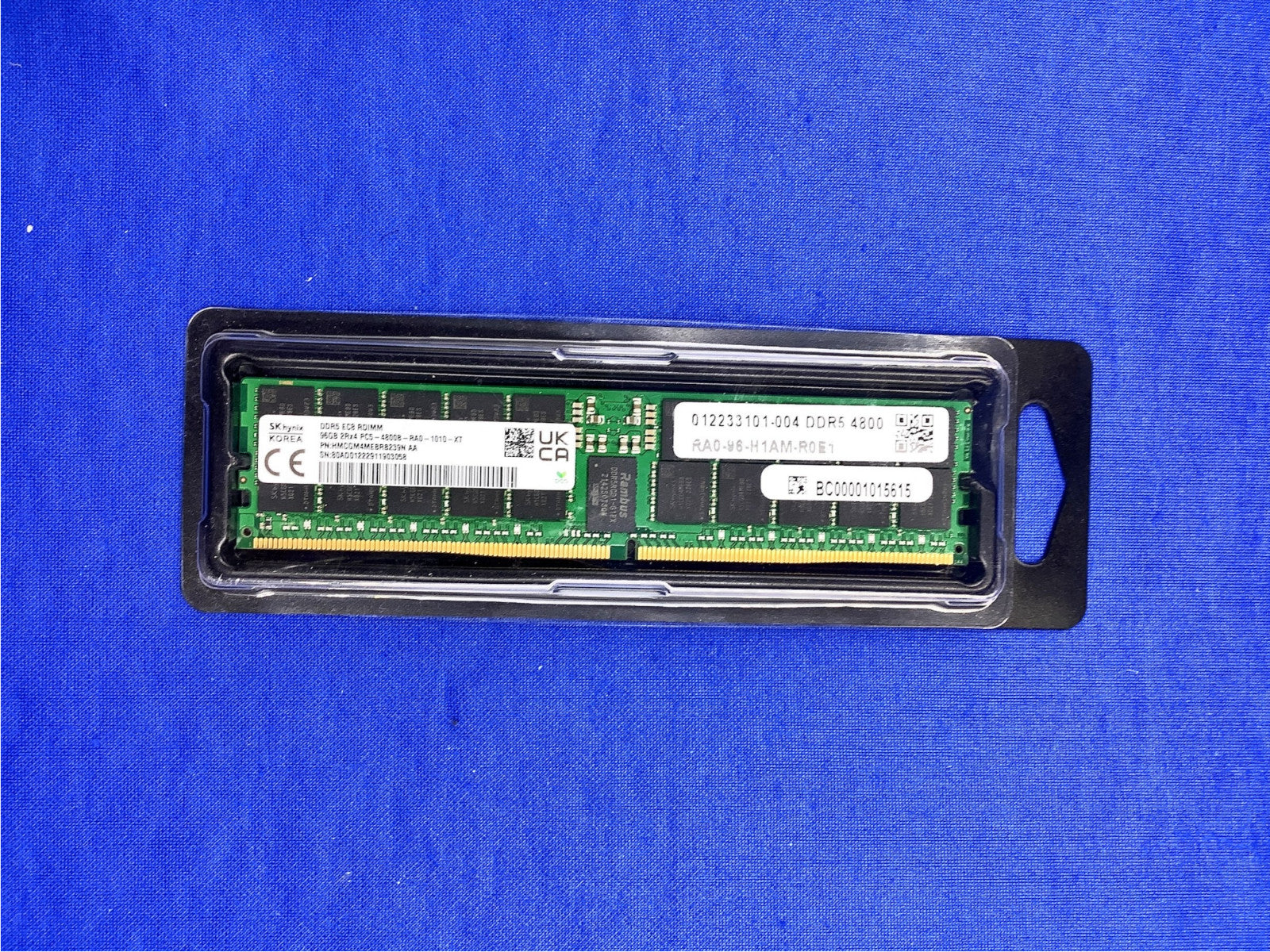 HMCGM4MEBRB239N HYNIX 96GB (1X96GB) 2RX4 PC5-4800B RDIMM MEMORY