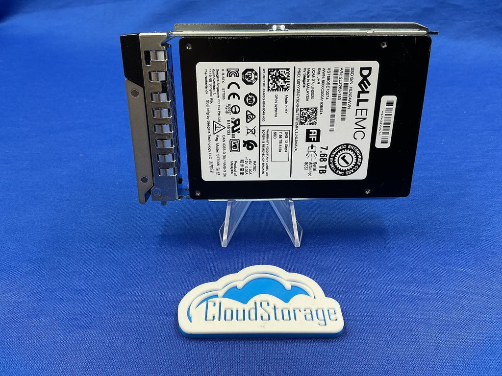 2PKRH Dell 7.68TB SAS 12Gbps Read Intensive 2.5 SSD XS7680SE70074