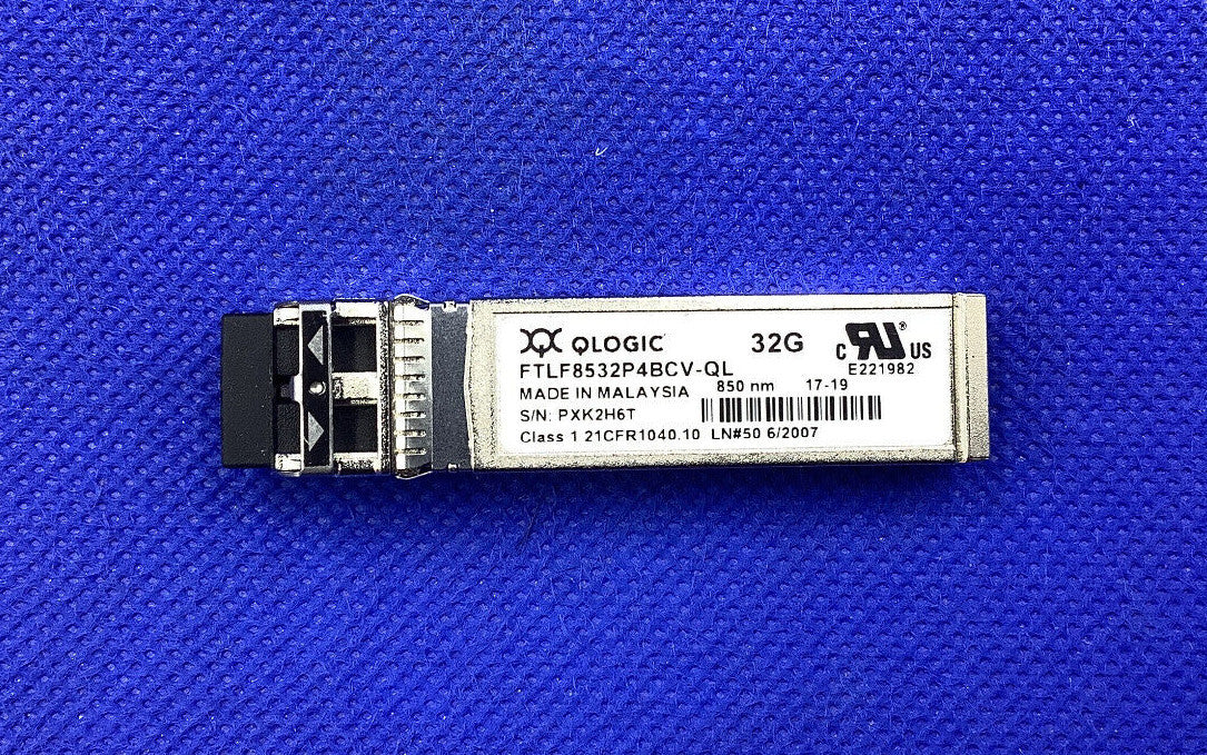 QLOGIC FTLF8532P4BCV-QL SFP+ 32Gb FC SW 850nm Module SFP32-SR-SP BK3215201-00