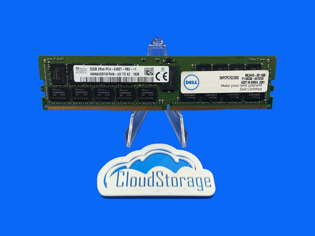 SNPCPC7GC/32G DELL 32GB (1X32GB) 2RX4 PC4-2400T MEMORY