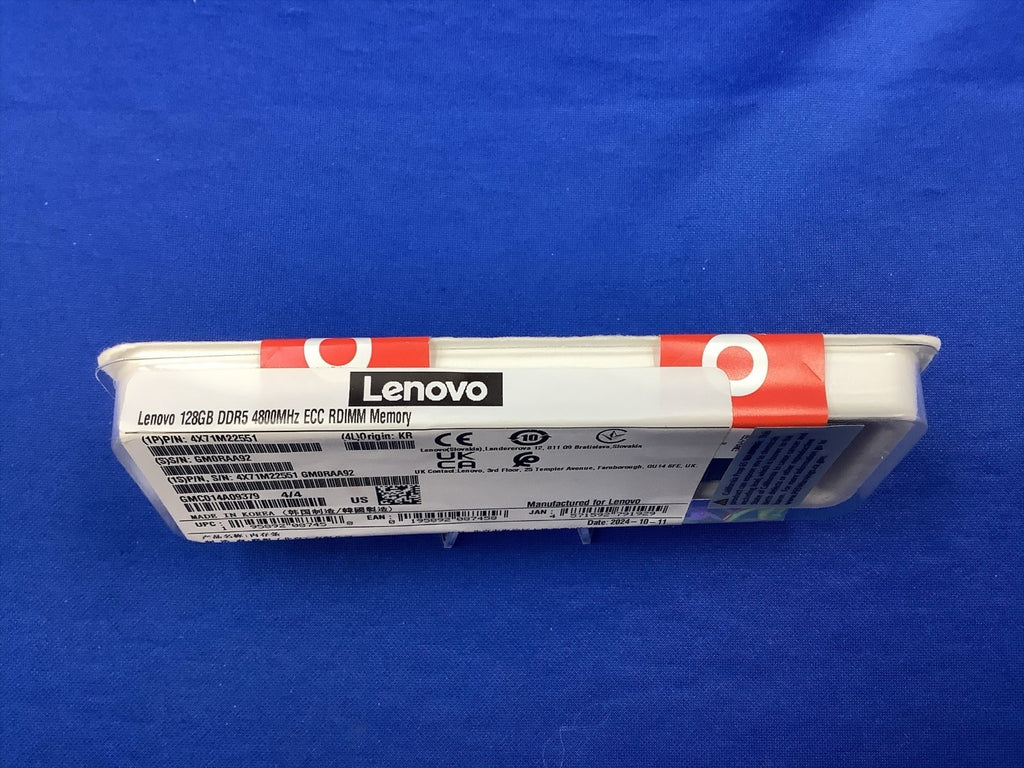 4X71M22551 LENOVO 128G (1X128GB) 2S2RX4 PC5-4800B RDIMM MEMORY  HMCT04MEERA131N