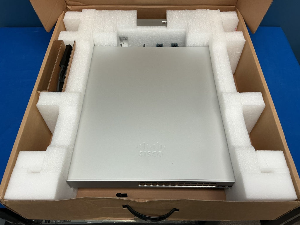 Cisco Meraki MS350-24P-HW 24 Ports L3 Cloud Managed Switch UNCLAIMED