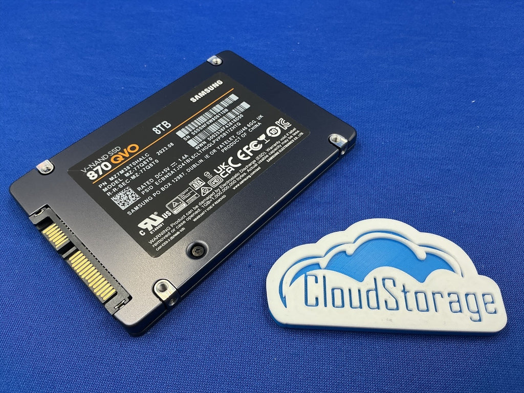 Samsung 870 QVO MZ-77Q8T0 8TB SATA III 6Gb/s 2.5" QLC V-NAND SSD MZ7M38T0HALC