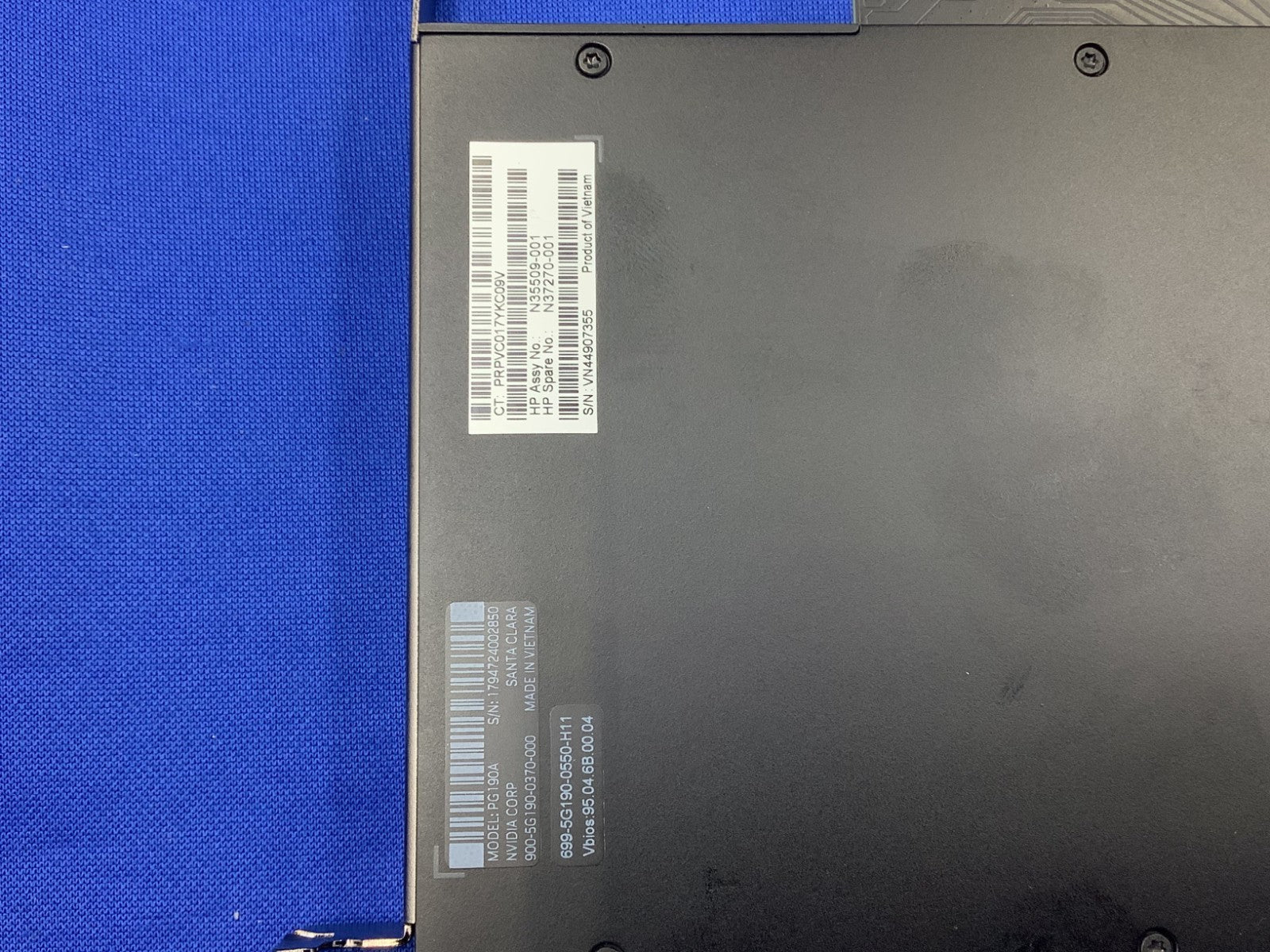 NVIDIA RTX 4000 Ada Generation 20GB GDDR6 Graphic Card Dell YTVMX 0YTVMX