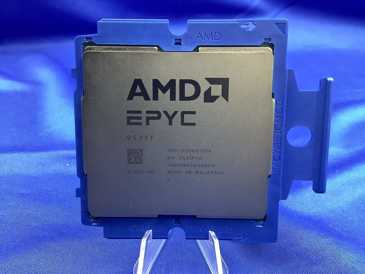 AMD EPYC 9575F 3.30GHz 64-Core 128 Threads 256 MB 400W SP5 Processor Unlocked