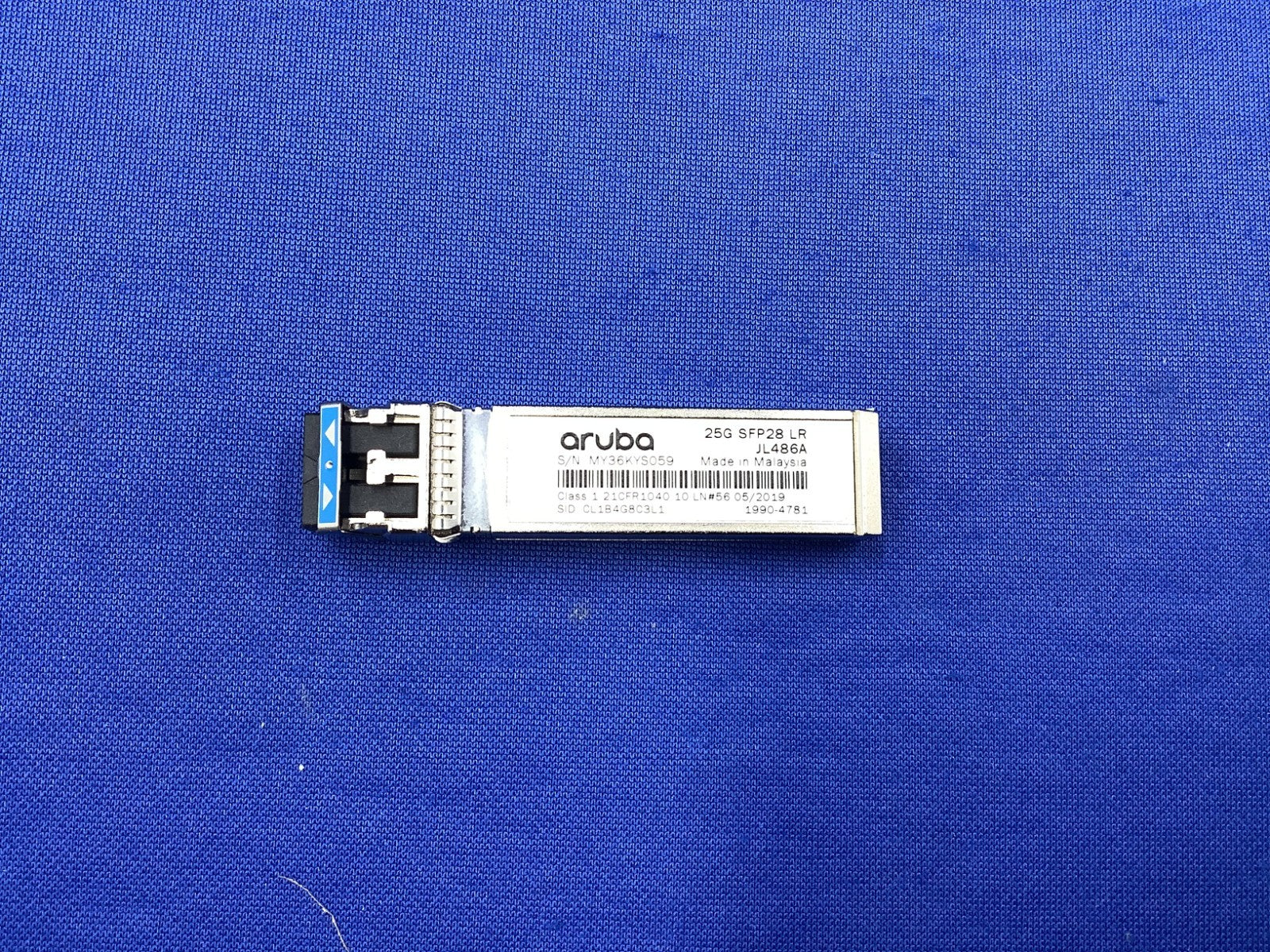 JL486A  HPE  Aruba 25G SFP28 LC LR 10KM SMF Transceiver JL486-61001