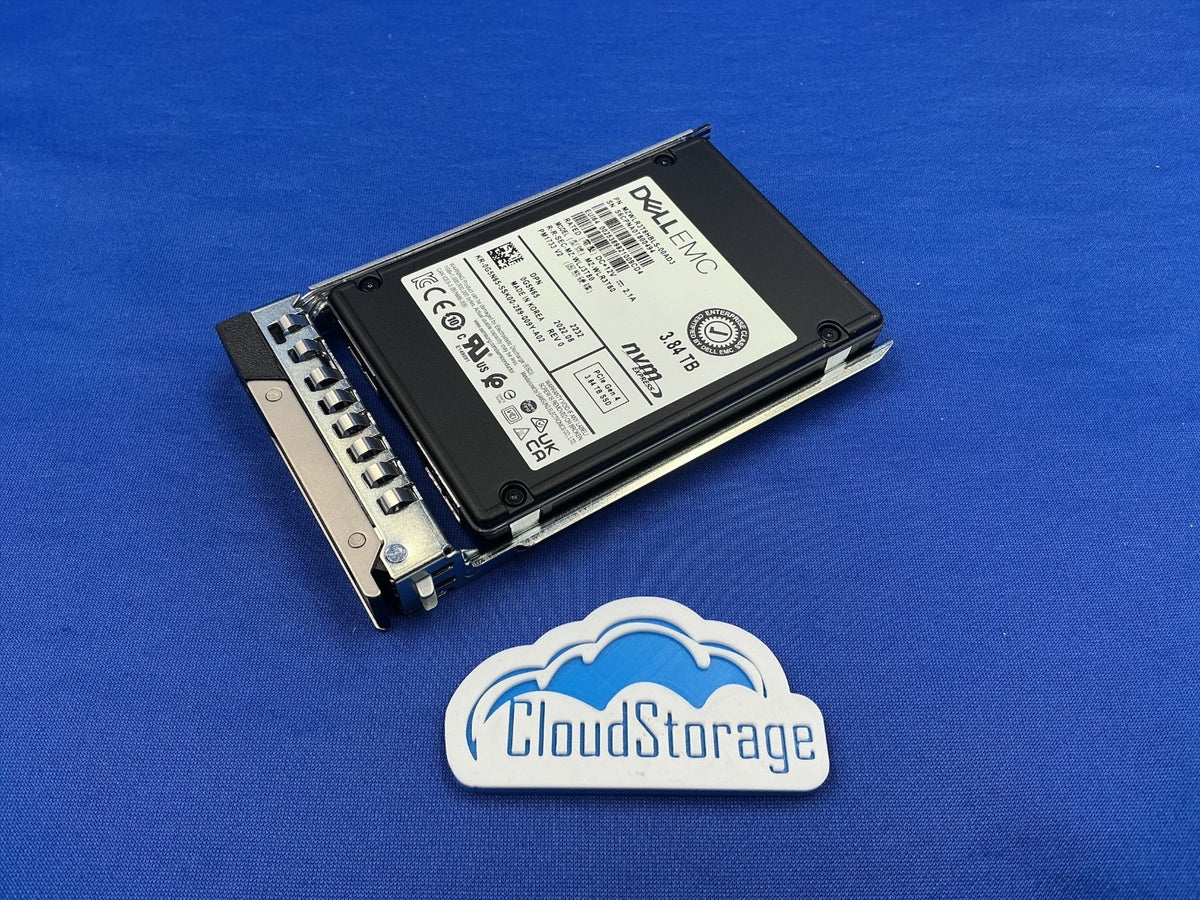 G5N65 Dell EMC PM1733  3.84TB NVMe Gen4 Read Intensive 2.5" SSD MZ-WLR3T80