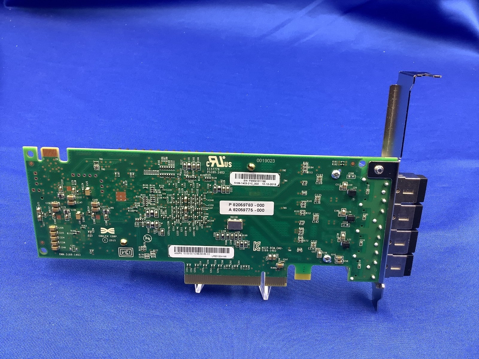 LPe31004-M6 Emulex LightPulse 4-Port 16Gb Fibre Channel Host Bus Adapter