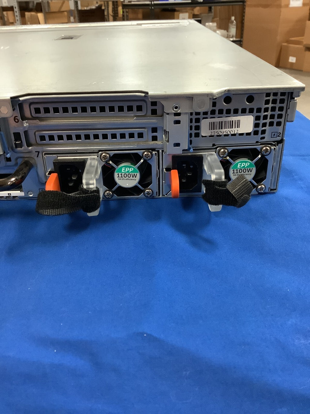 Dell EMC XC730 G13 16 bay 2.5" mob# 072T6D 2x1100w PSU Heatsink Fans cables
