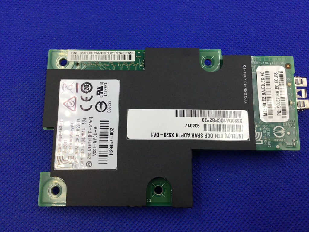 lot of 100pcs Intel Single Port 10GB SFP+ PCIe X520-DA1 Adapter X520DA1OCP