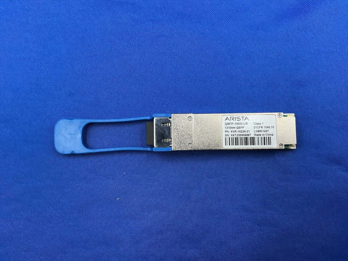QSFP-100G-LR-ARISTA 100GBASE-LR single lambda QSFP Transceiver XVR-10224-21
