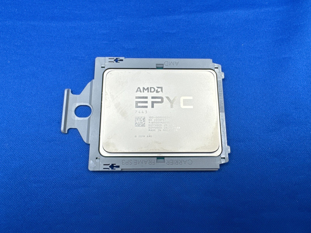 AMD EPYC 7443  100-000000340 24-Core 2.85GHz 128MB 200W SP3 Processor  unlocked