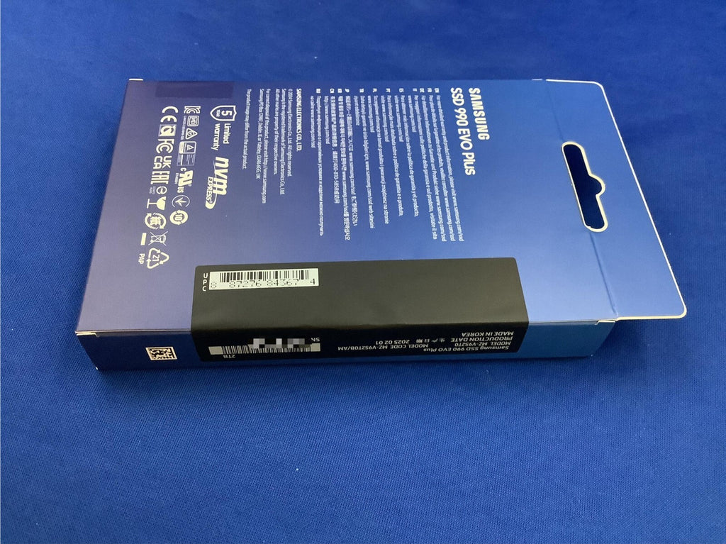 MZ-V9S2T0 SAMSUNG 990 EVO Plus 2TB PCle NVMe M.2 2280 Internal SSD MZ-V9S1T0B/AM