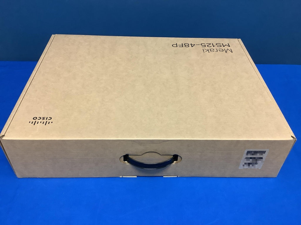 UNCLAIMED MS125-48FP-HW Cisco Meraki 48-Port PoE Managed Ethernet Switch