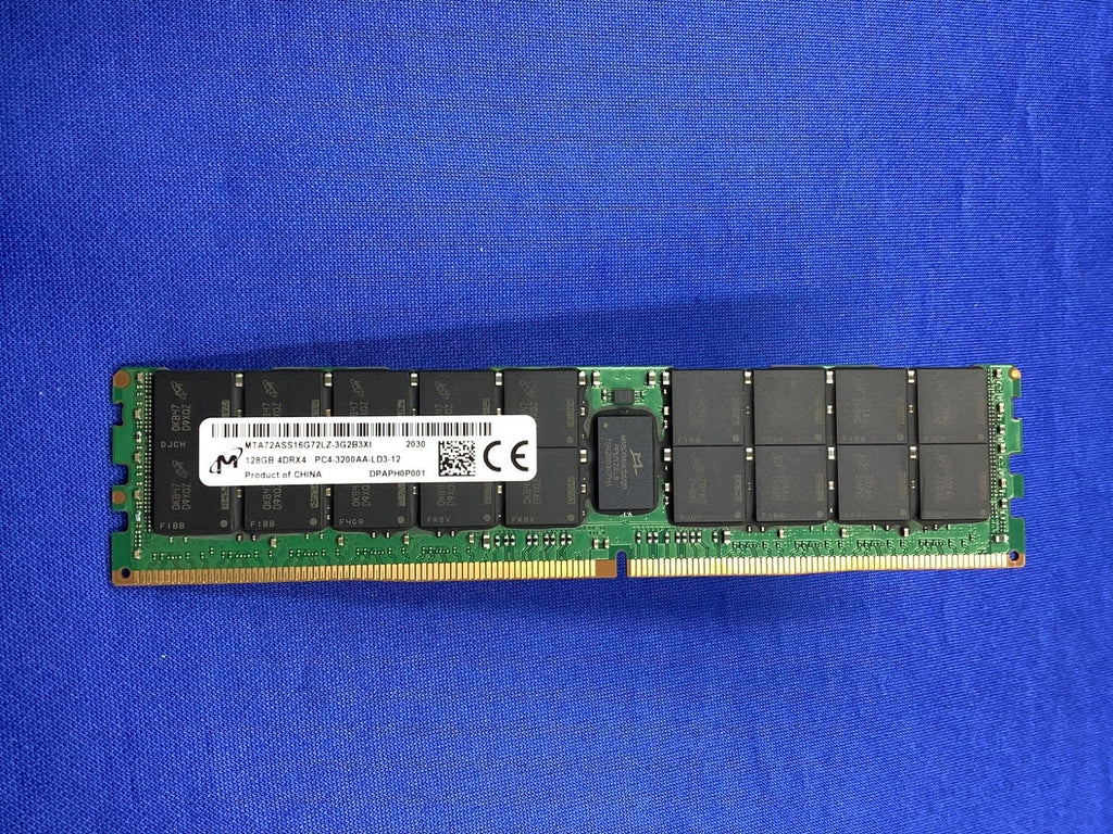 Micron MTA72ASS16G72LZ-3G2B3 128GB DDR4 3200MHz LRDIMM 4DRx4 CL22 Memory