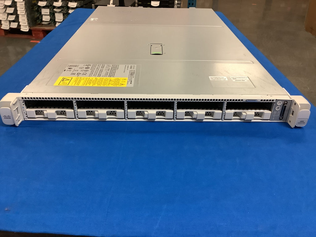 Cisco UCSC-C220-M5SX 10-Bay Barebones Server; MOBO# 15015-1, 2x1600W PSU, Cables