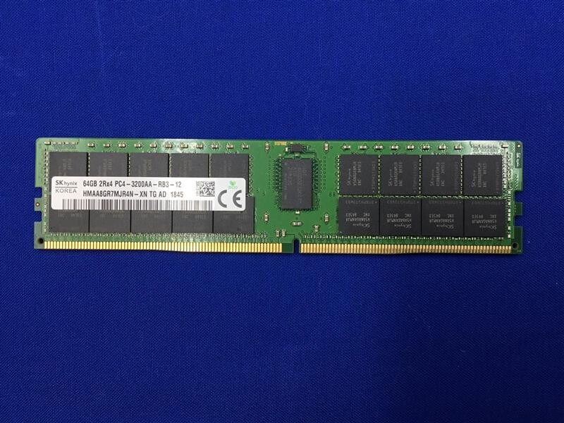 HMAA8GR7MJR4N-XN Hynix 64GB PC4-25600 DDR4-3200MHz ECC RDIMM Memory Module