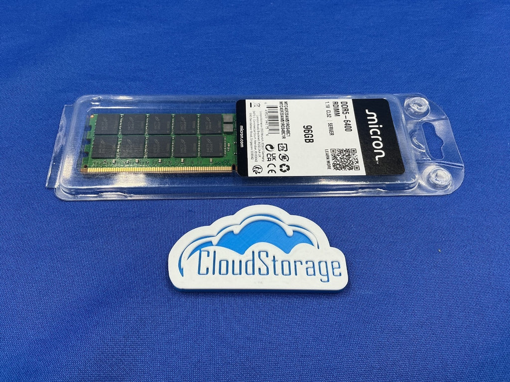 MTC40F204WS1RC64BC1 MICRON 96G (1X96GB) 2RX4 PC5-6400B RDIMM MEMORY