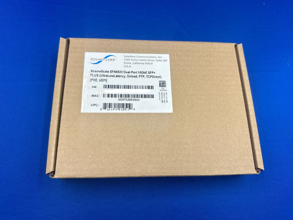 New Retail SFN8522-PLUS SOLARFLARE FLAREON ULTRA 10GBE ADAPT  PLUS - PCI Expre