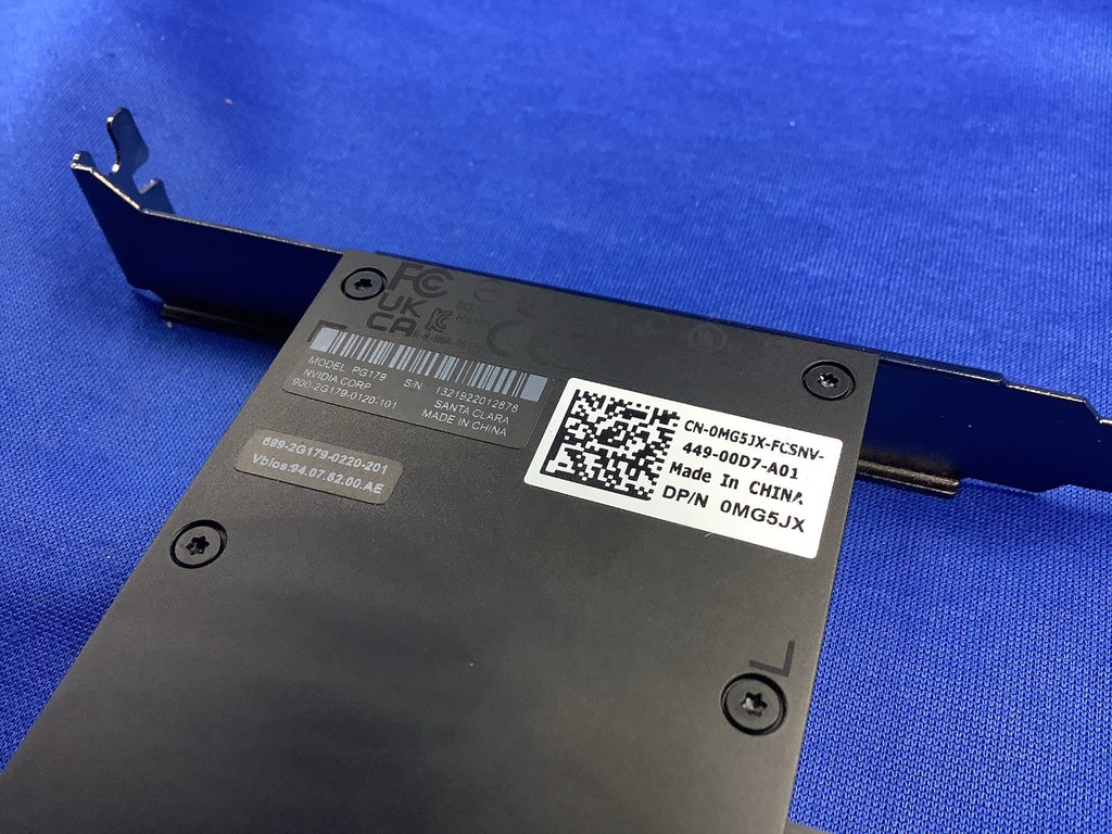NVIDIA TESLA A2 16GB GDDR6 PCIe 4.0 x8 Graphics Card Dell  0MG5JX  MG5JX