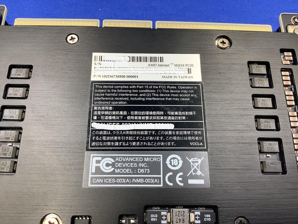 AMD Instinct MI210 64GB HBM2 PCIe 4.0 x16 Professional Graphics Card