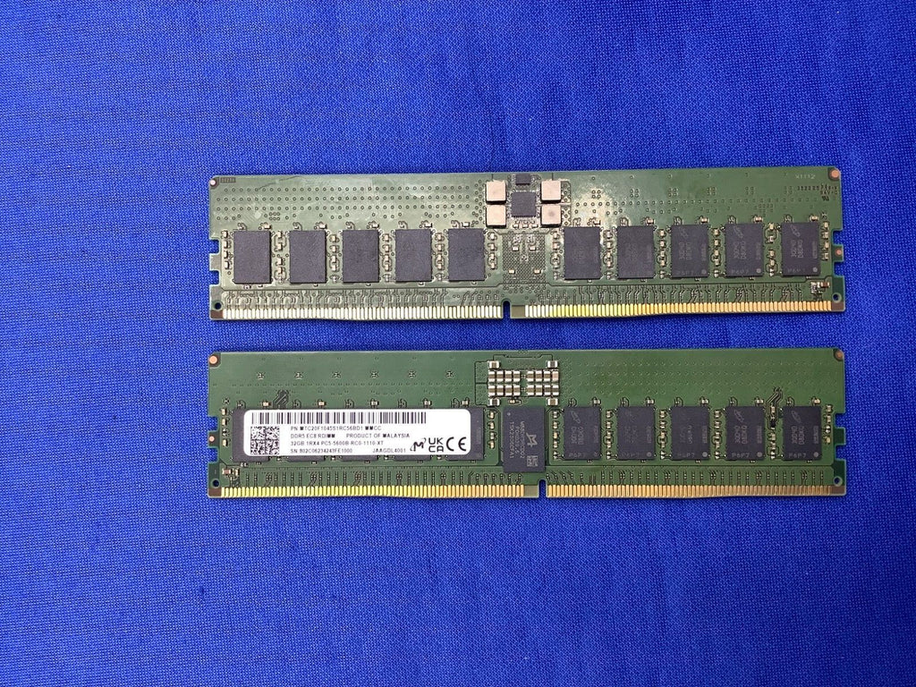MTC20F1045S1RC56BD1 MICRON 32GB (1x32GB) 1Rx4 PC5-5600B MEMORY
