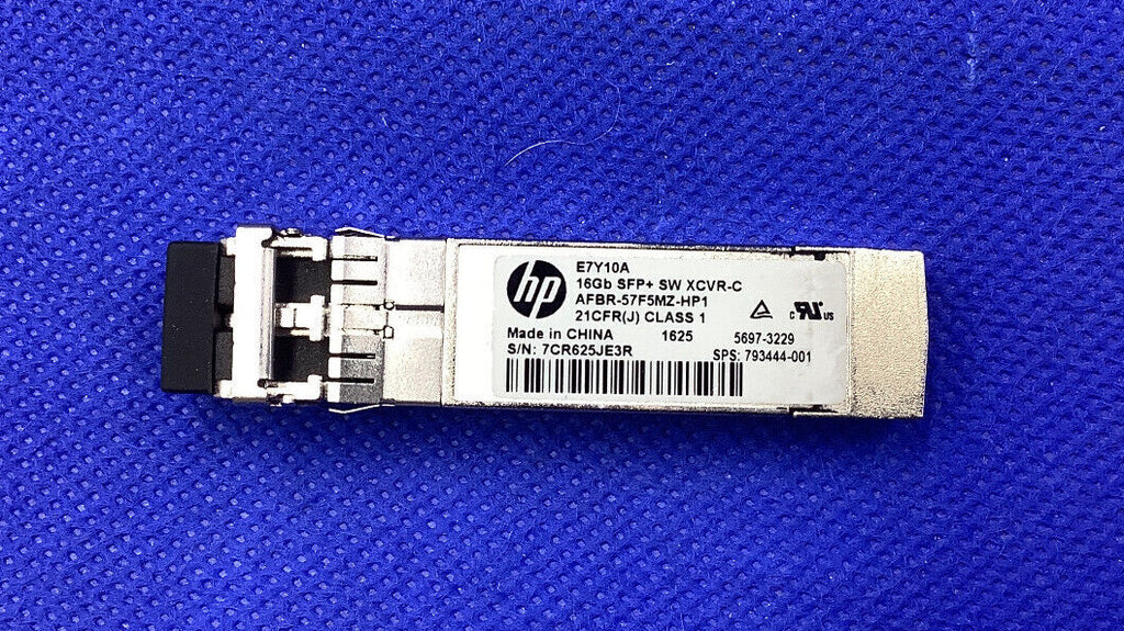 E7Y10A HP 16Gb SFP+ short wave SFP+ SW XCVR-C transceiver 793444-001 680540-001