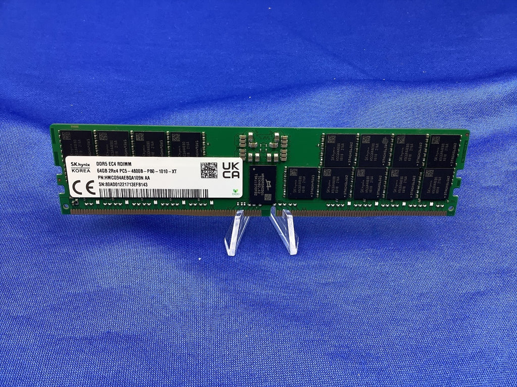 HMCG94AEBQA109N HYNIX 64G (1X64GB) 2RX4 PC5-4800B RDIMM MEMORY
