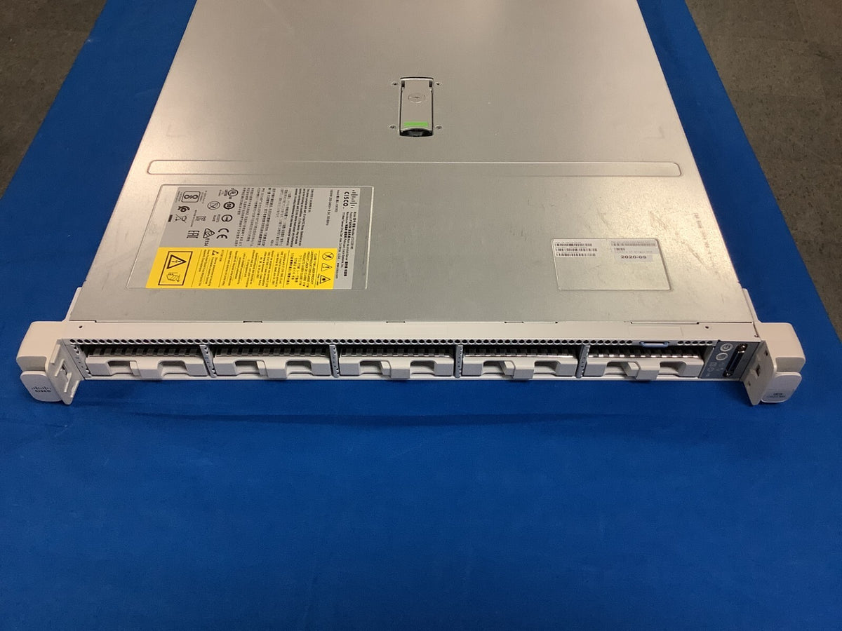 Cisco UCSC-C220-M5SX 10-Bay Barebones Server; MOBO# 15015-1, 2x1600W PSU, Cables