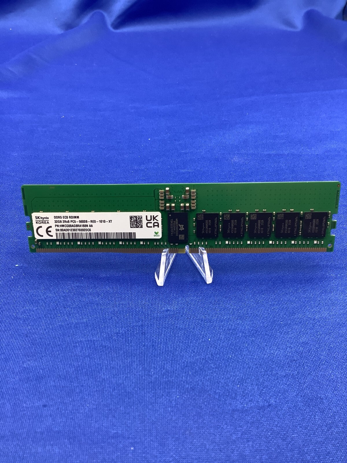 HMCG88AGBRA190N HYNIX 32GB (1X32GB) 2Rx8 PC5-5600B ECC RDIMM MEMORY