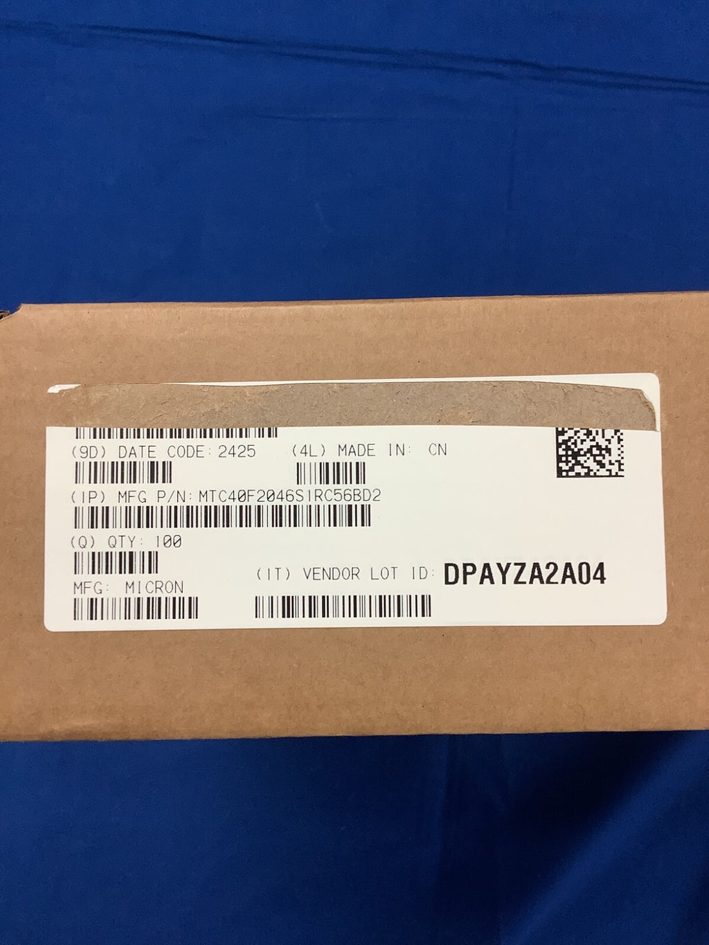 NEW MTC40F2046S1RC56BD2 MICRON 64GB (1X64GB) 2RX4 PC5-5600B RDIMM MEMORY