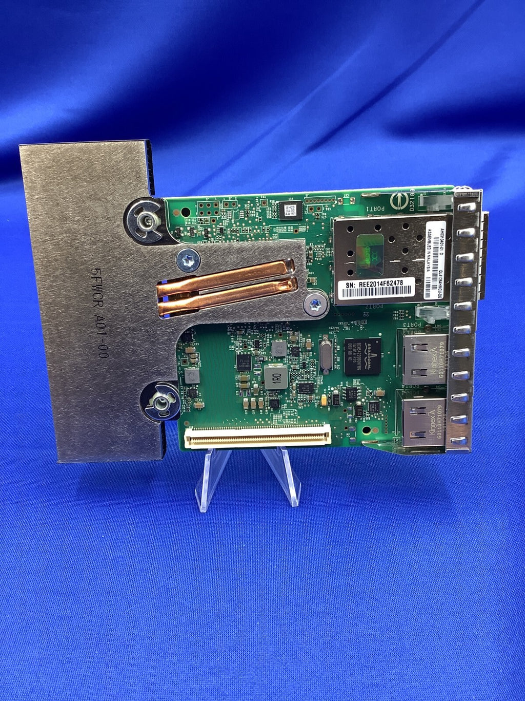 Dell 5V6Y4 Dell QLE41264 2x 10Gb SFP+ 2x 1Gb Ethernet Port Network Daughter Card