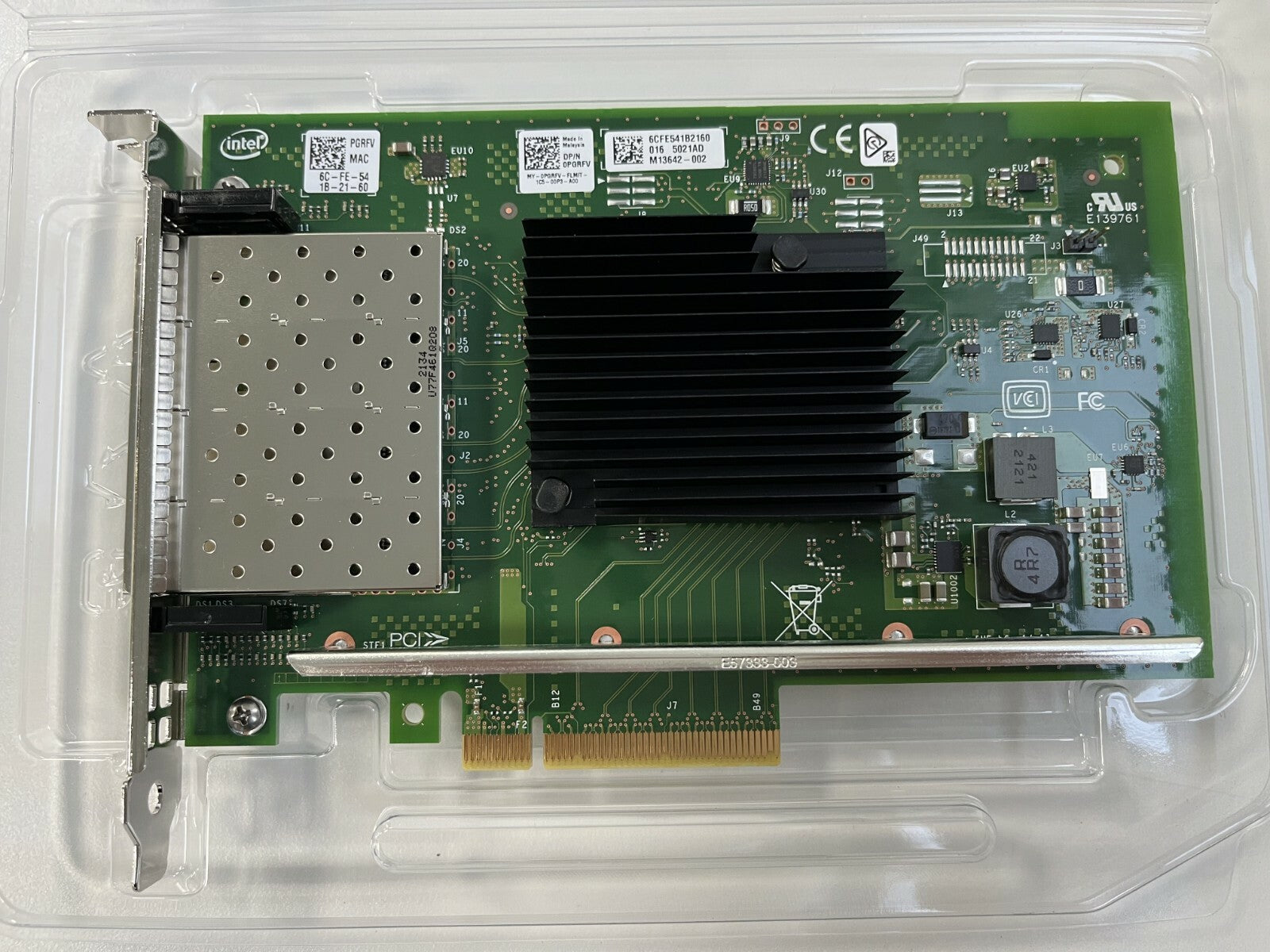 X710-DA4FH Intel Quad-port 10GbE Ethernet Converged Network Adapter DELL 0PGRFV