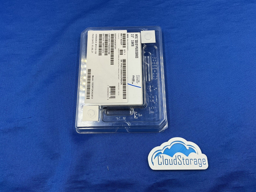 NEW SSDPF2KX038TZ Intel D7-P5510 Series 3.84TB PCIe 4.0x4 NVME U.2 2.5 SSD