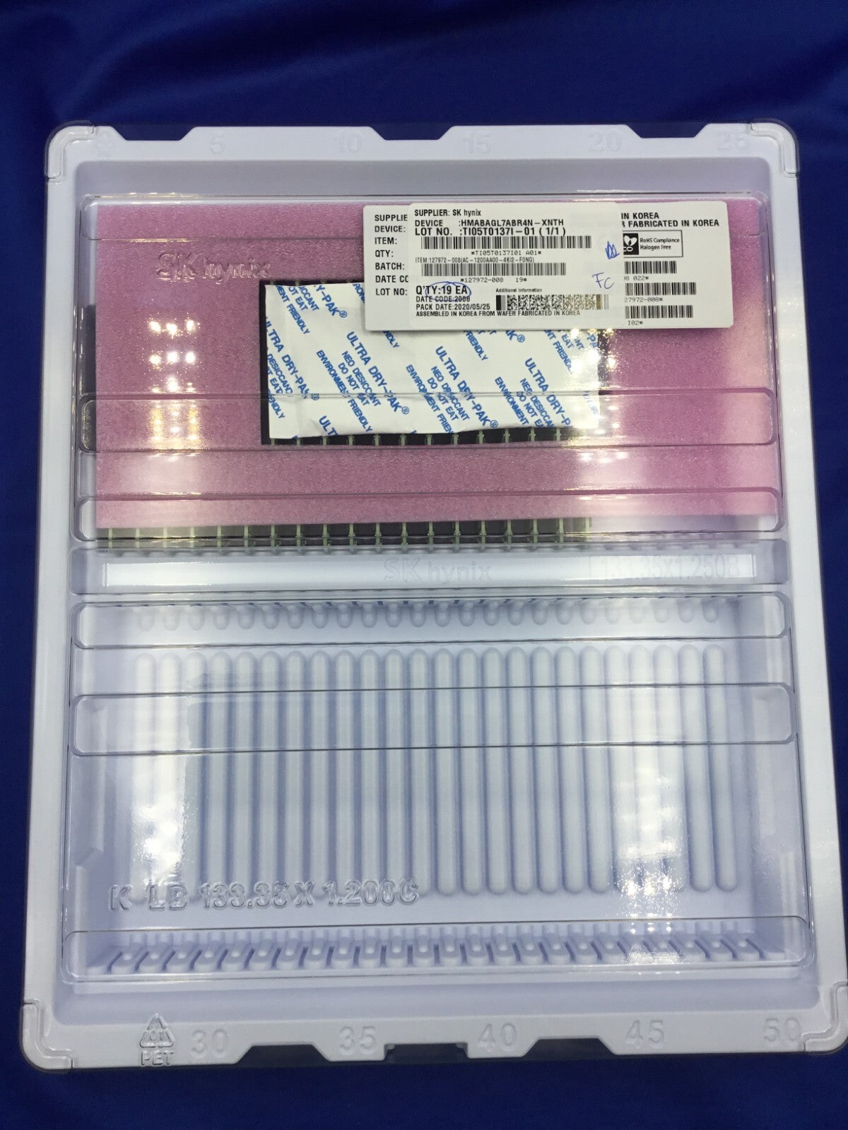 HMABAGL7ABR4N-XN HYNIX 128G (1X128GB) 4DRX4 PC4-3200AA MEMORY