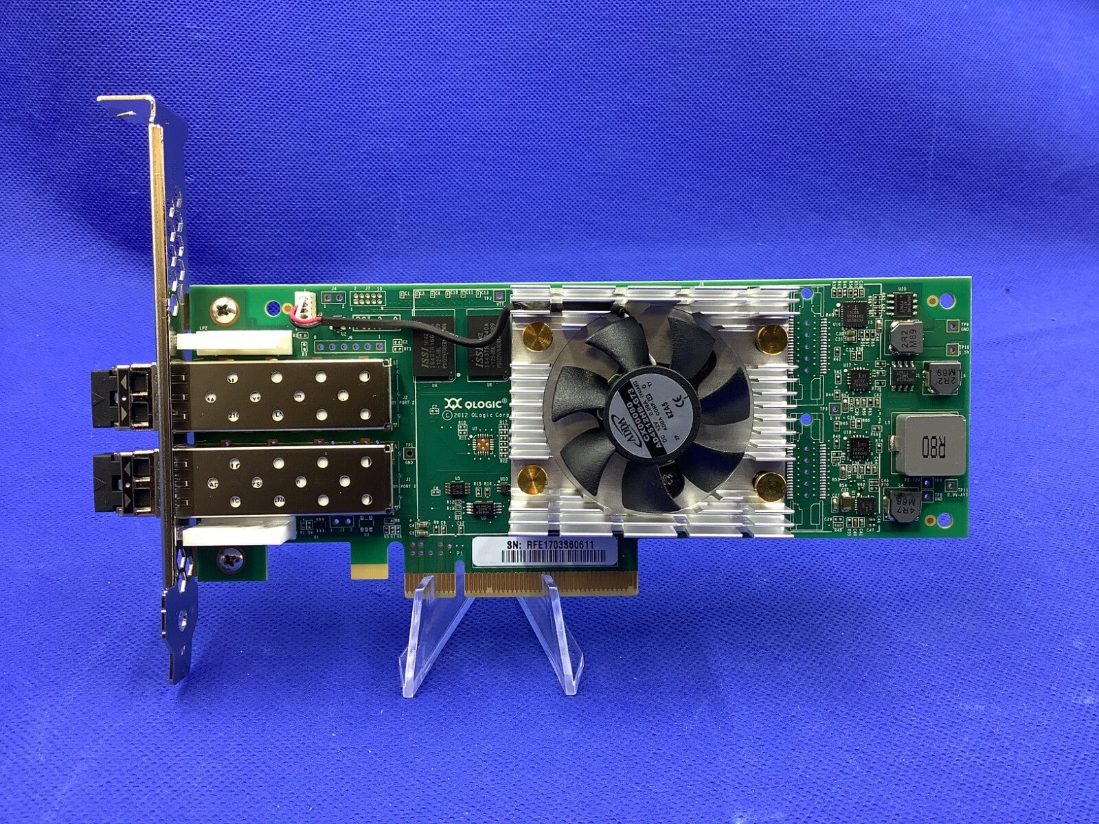 ORIGINAL QLE2672 QLOGIC QLE2672-CK SANBLADE 16GB FC DUAL PORT PCIE HBA