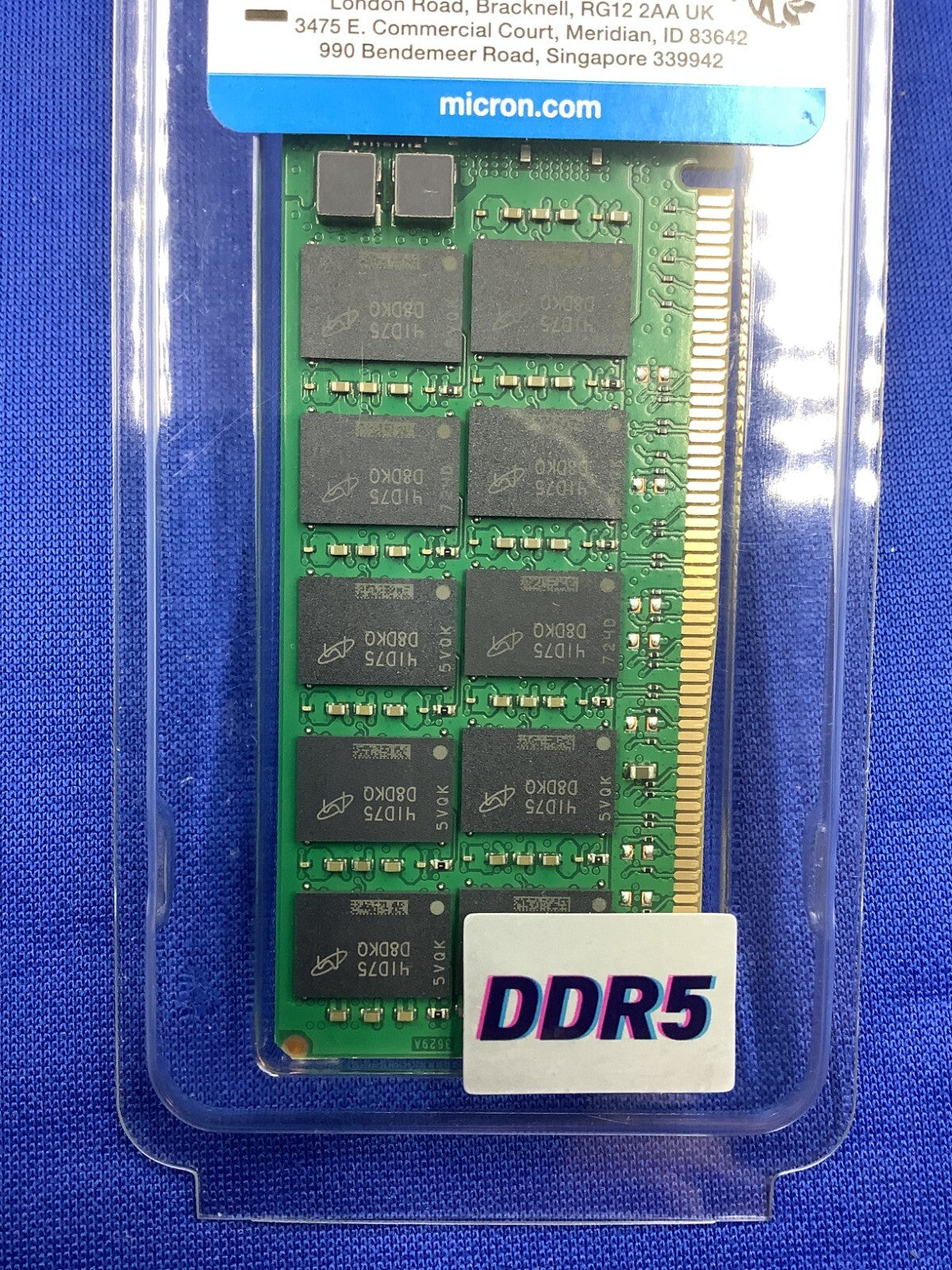 MTC40F2046S1RC56BD1 MICRON 64GB (1X64GB) 2RX4 PC5-5600B MEMORY
