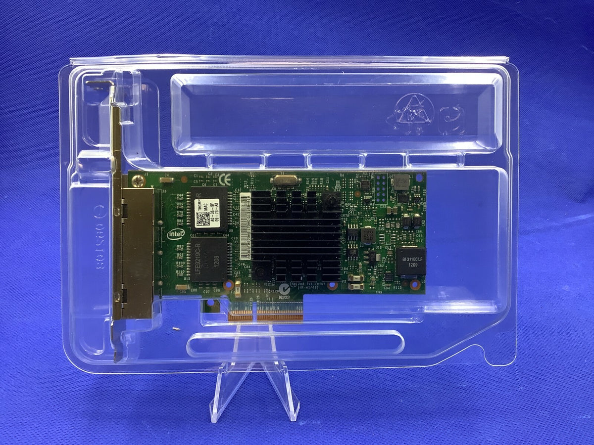 Intel I350T4 1GbE Quad Port RJ-45 Ethernet Adapter Dell 540-BBDV I350-T4
