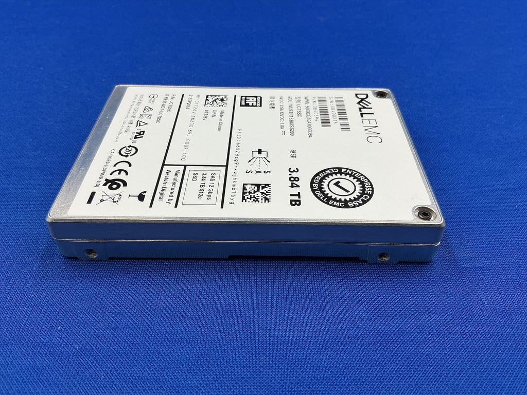 0TT26V DELL 3.84TB SAS 12Gbps RI 2.5'' SSD TT26V WUSTR1538ASS200