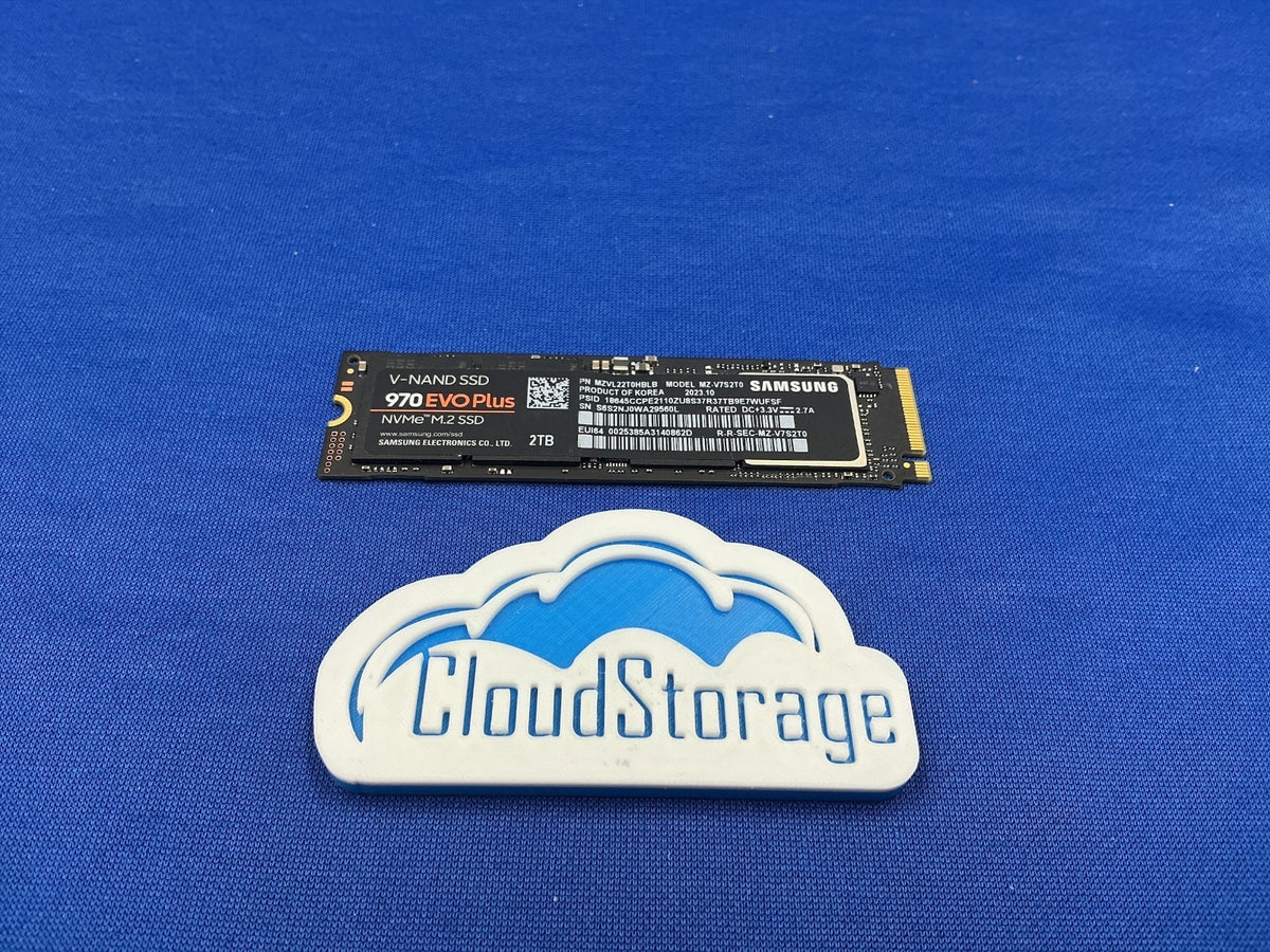 MZ-V7S2T0 Samsung 970 EVO Plus 2TB PCIe NVMe M.2 Internal SSD New pull