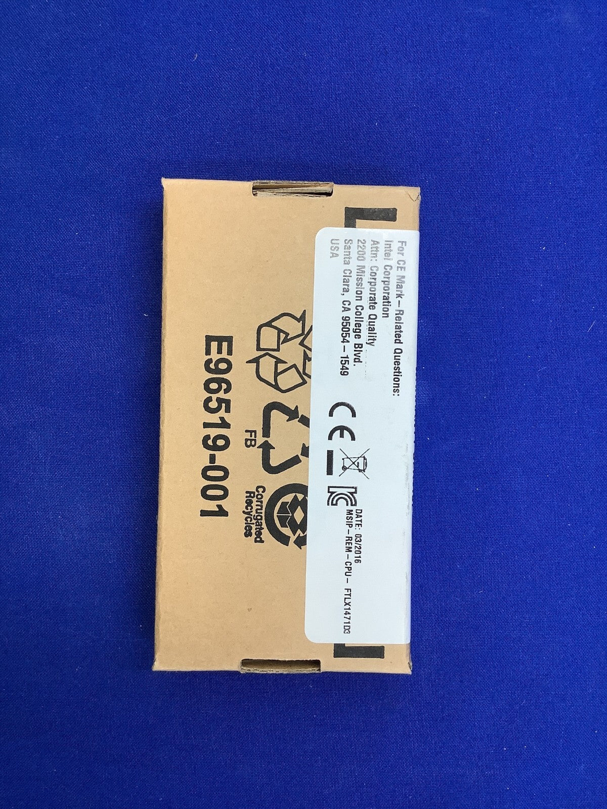 F/S E10GSFPLR Original Intel 10G LR Ethernet SFP+ 1310nm 10km Optics X520 X710