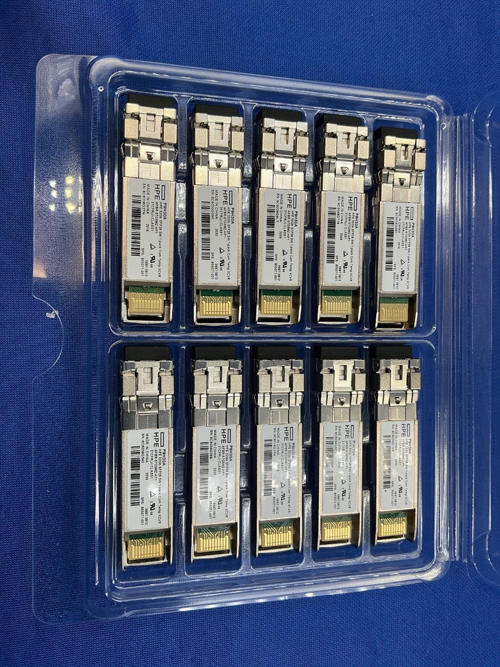 P9H30A HPE 32GB SFP+ SW 1PACK Com Temp XCVR