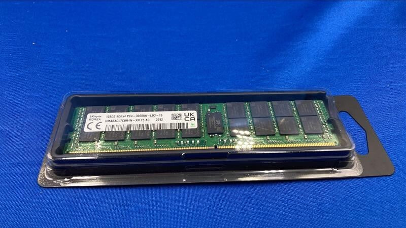 HMABAGL7CBR4N-XN HYNIX 128GB (1X128GB) 4DRX4 PC4-3200A LRDIMM MEMORY