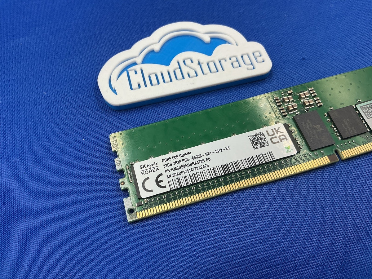 HPE P69727-B21 32GB DDR5-6400 2Rx8 ECC RDIMM P69720-0A1 P71255-001