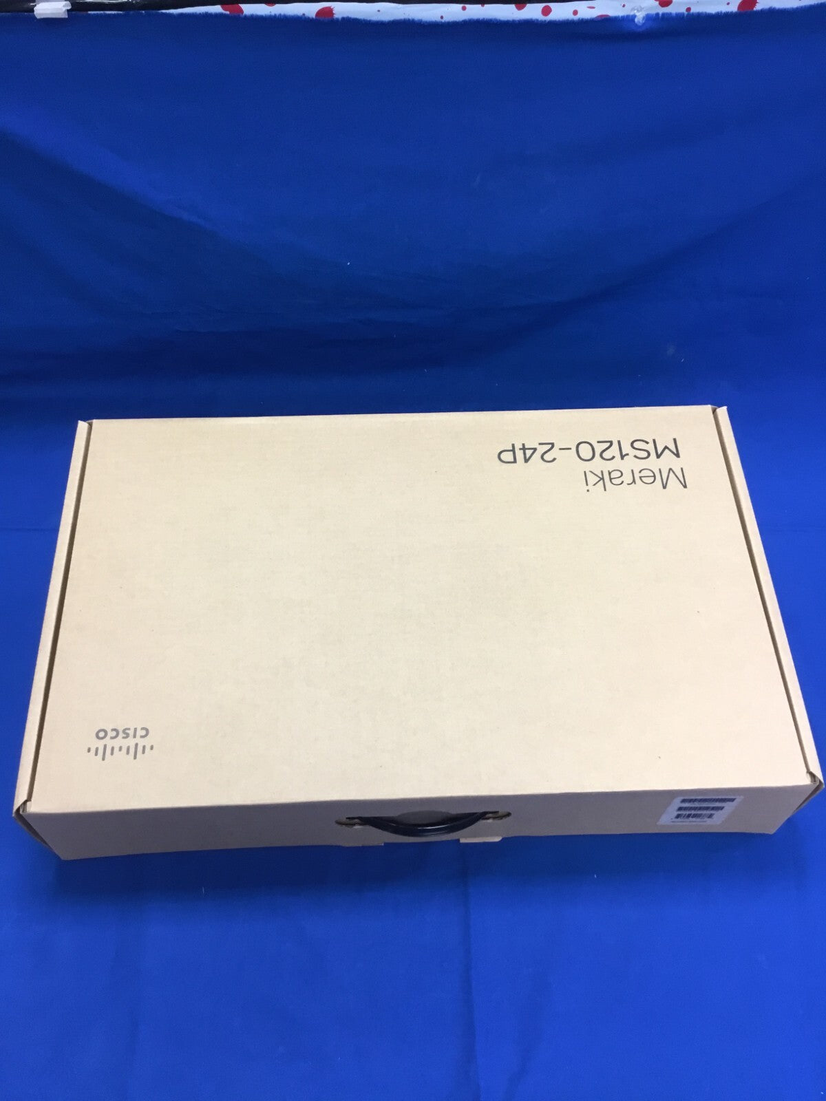 UNCLAIMED Cisco Meraki MS120-24P-HW 24-Ports PoE Ethernet Switch