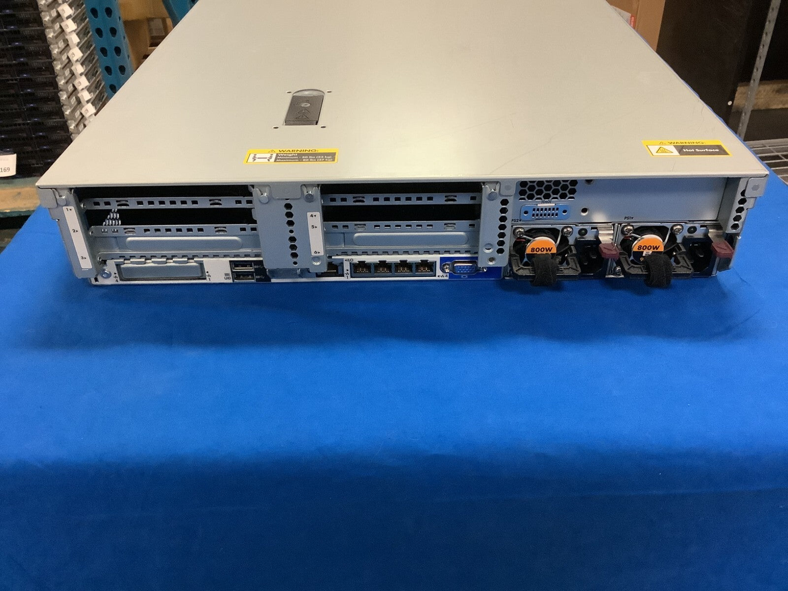 HPE PROLIANT DL380 GEN9 24SFF 843307-001 SERVER W/ Heatsink Fan 800W PSU